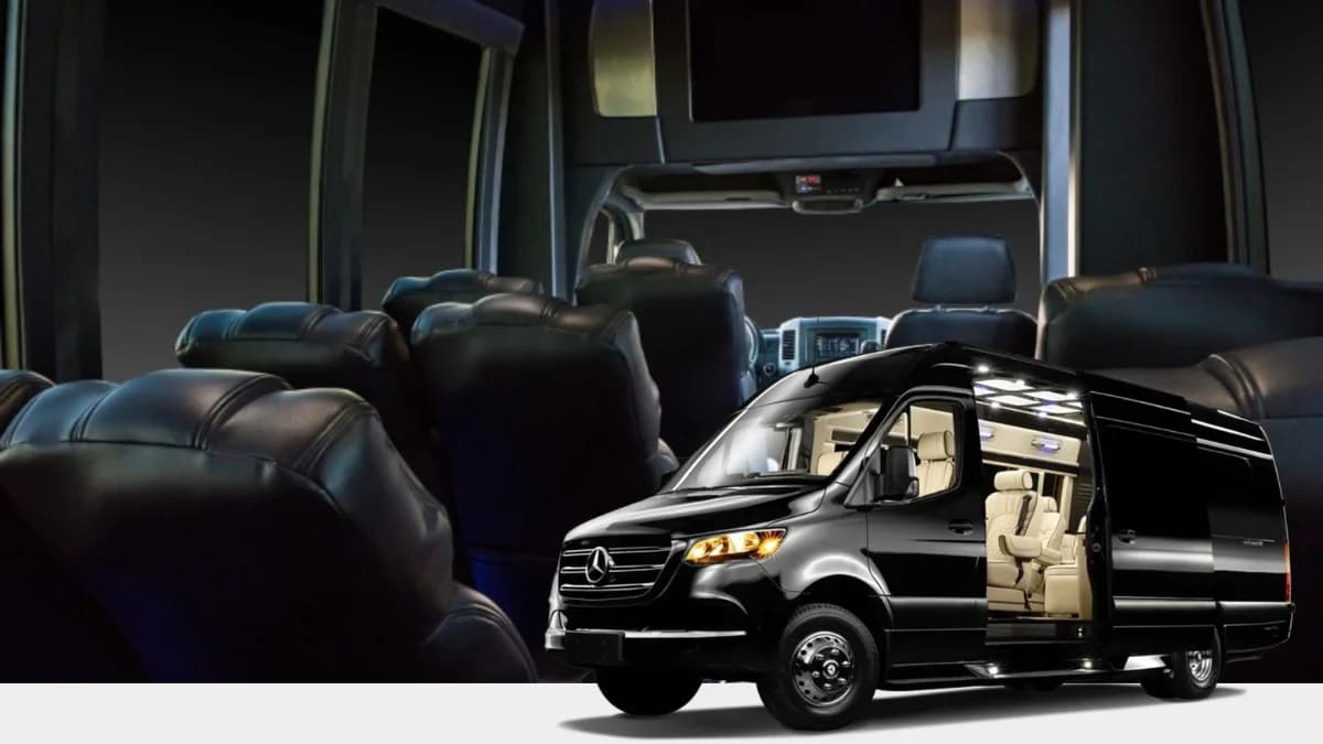 Mercedes-Benz Sprinter van for group transportation