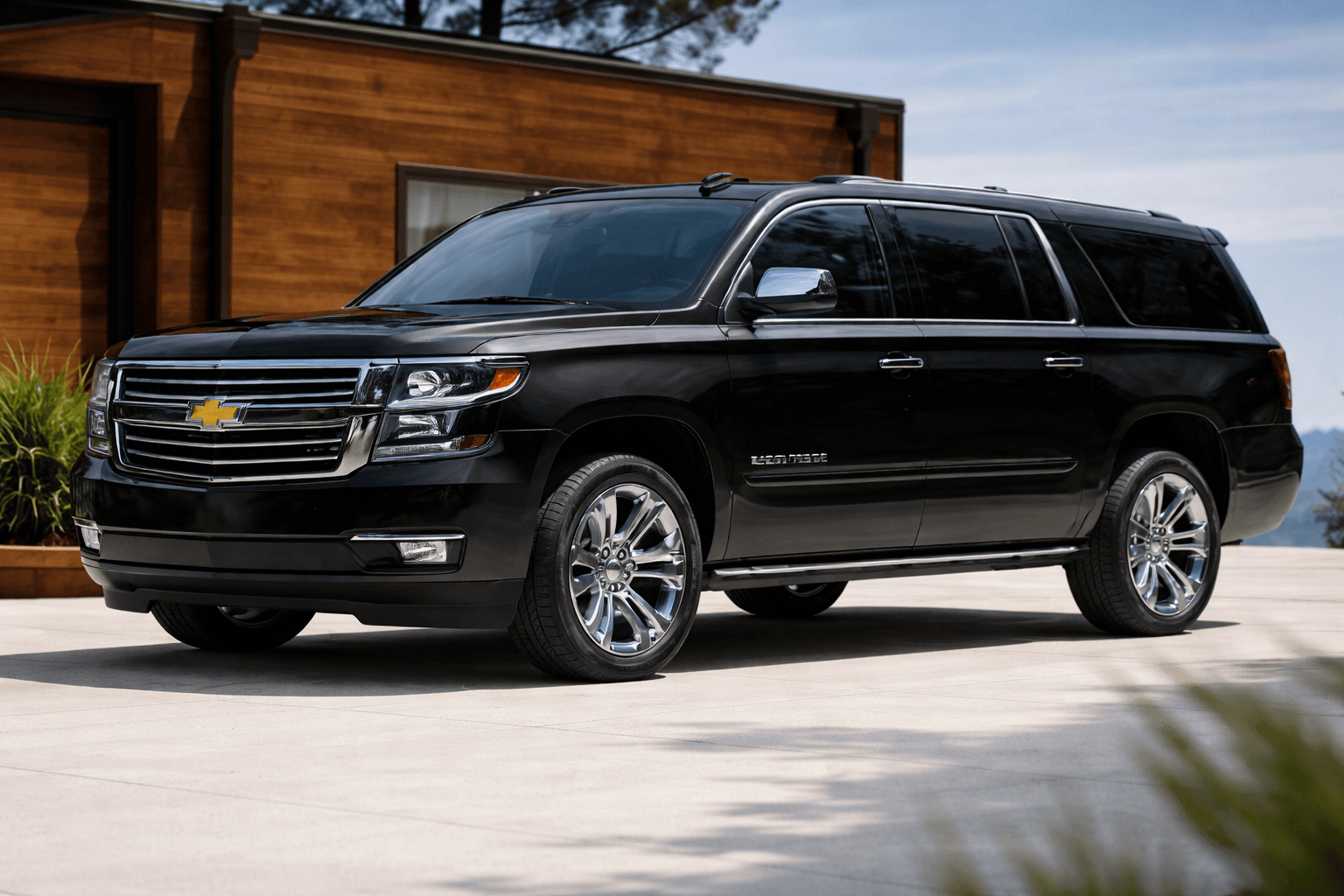 Private SUV transportation vehicle