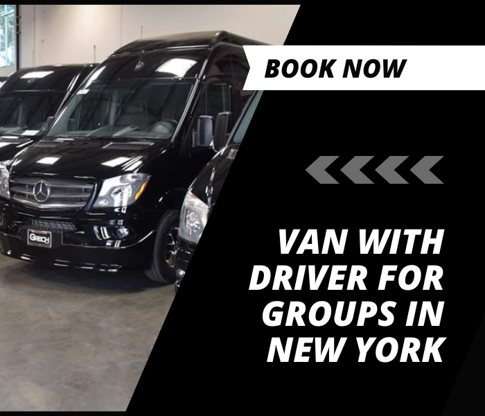 Van with Driver for Groups in New York - Group Transportation Service